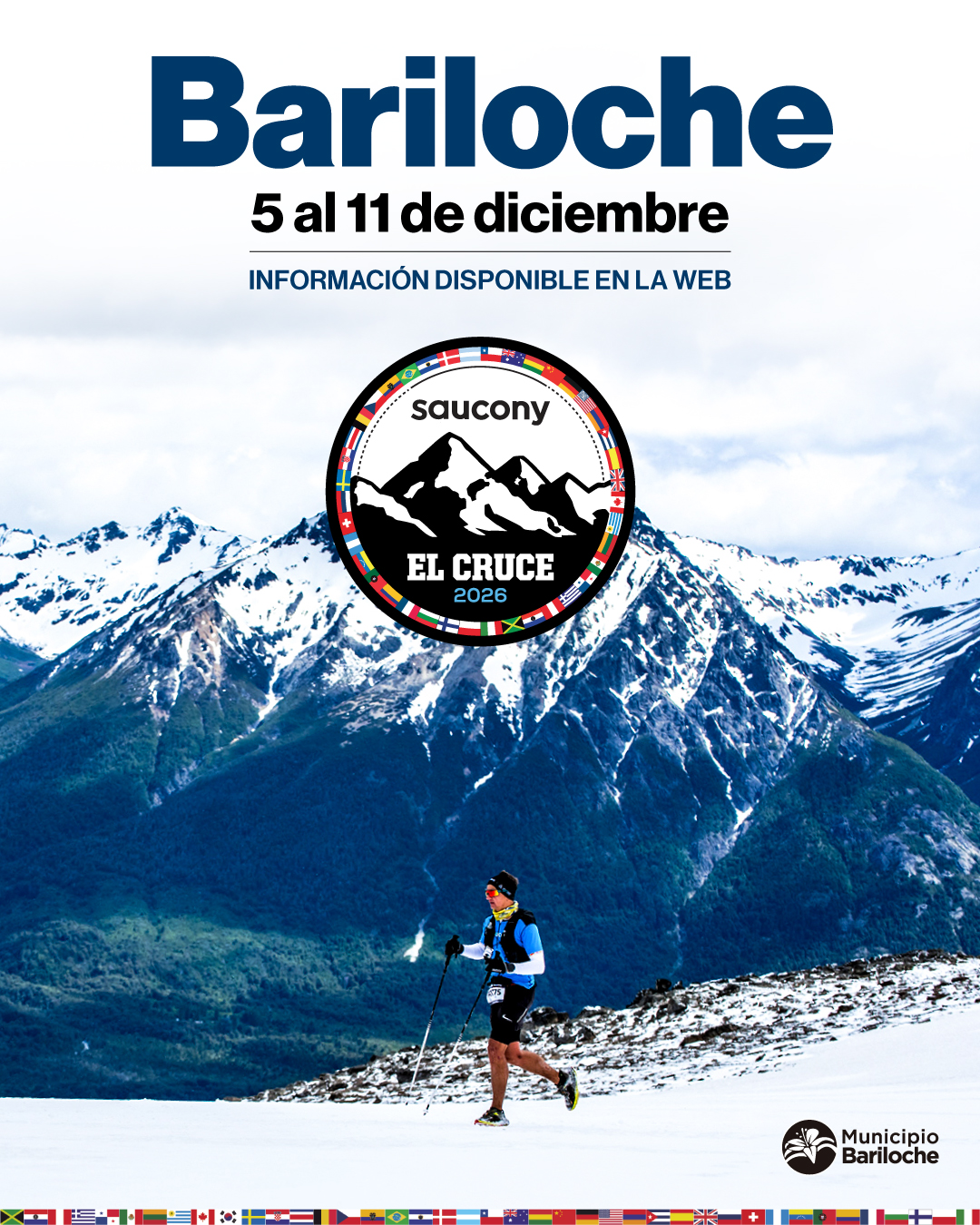 El Cruce Saucony 2026 - Bariloche, Río Negro