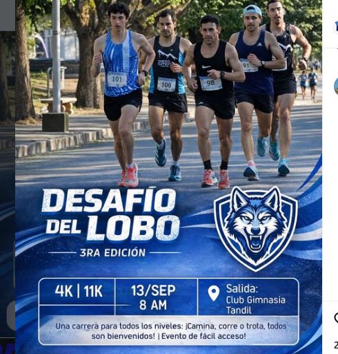 Desafio del Lobo 2026 - Tandil, Pcia de Buenos Aires
