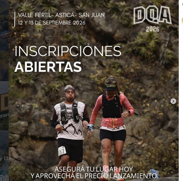 Desafío a la Quebrada 2026 - Astica, San Juan