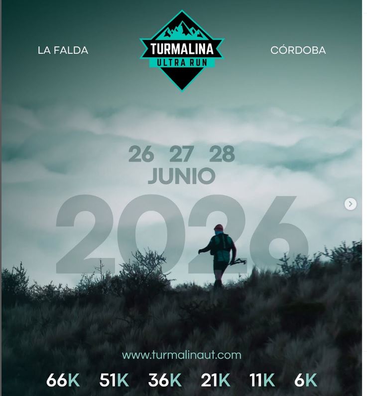 Turmalina Ultra Run 2026 - La Falda, Córdoba